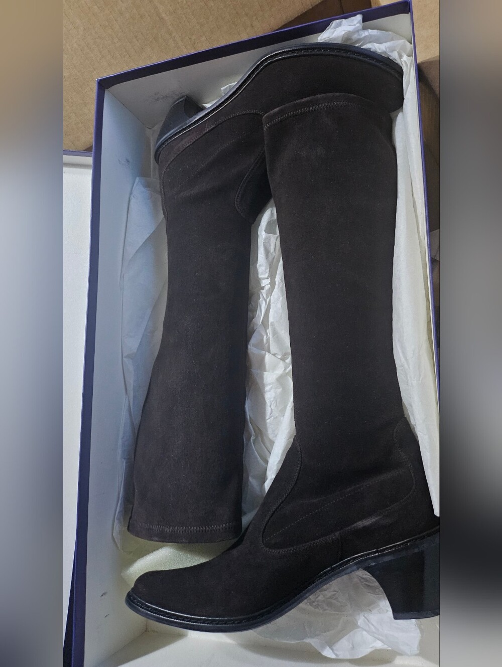 Stuart Weitzman ( BRAND NEW!! ) 39384 Tall Suede Boots Retail 869.00!!